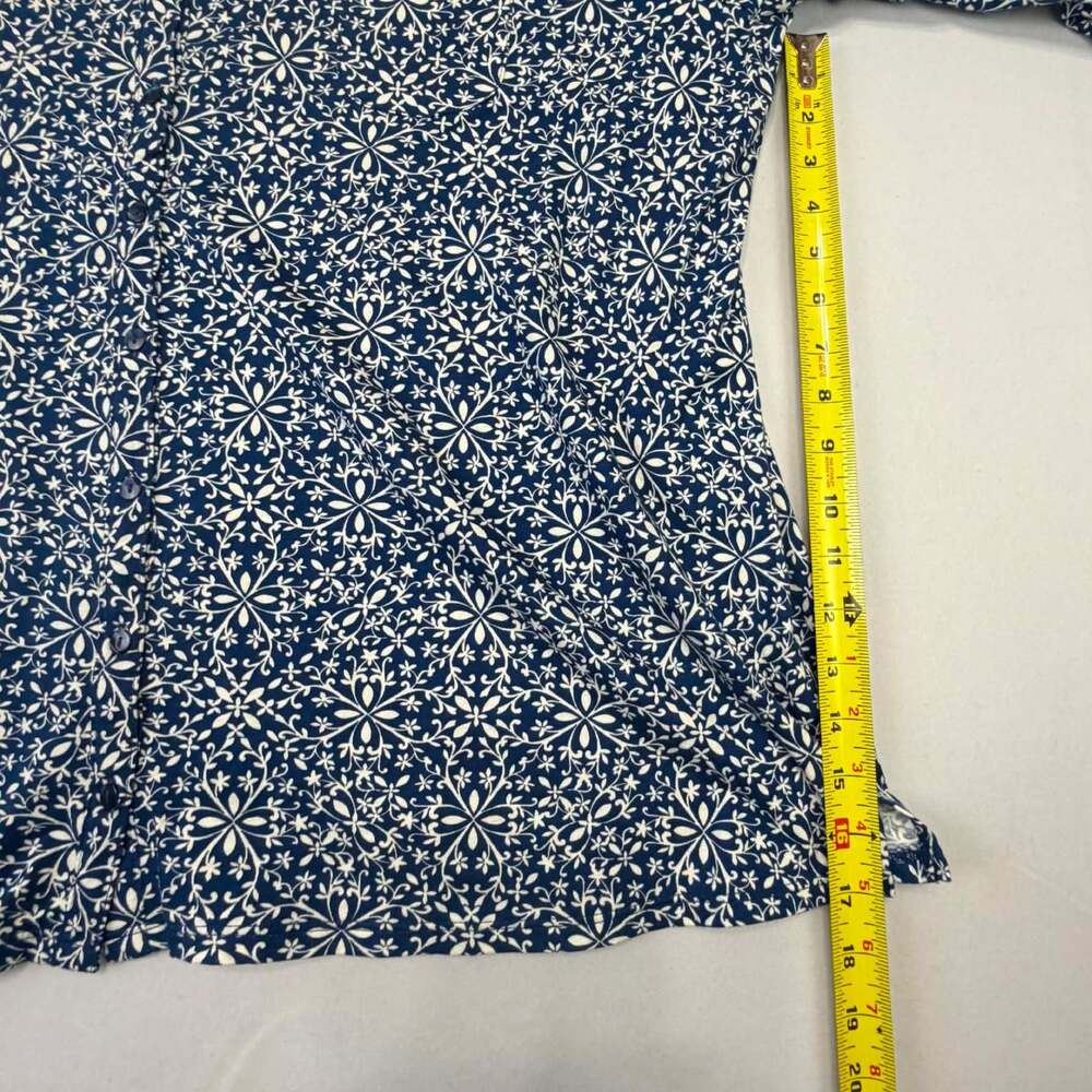 Celestial Dreams Women's Button-Front Floral Pajama Set - Picture 4 of 16